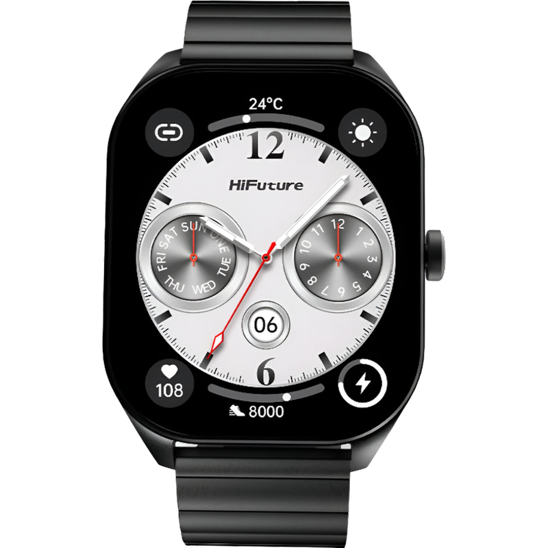 HIFUTURE Smartwatch HiFuture Apex 52mm - Noir Black