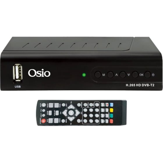 Ψηφιακός Δέκτης  Osio OST-3540D PVR Dvb-t,Dvb-t2 image 0