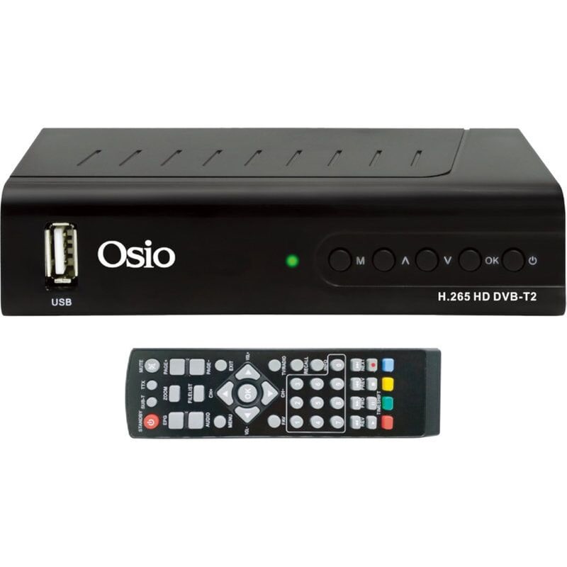 Ψηφιακός Δέκτης Osio OST-3540D PVR Dvb-t,Dvb-t2