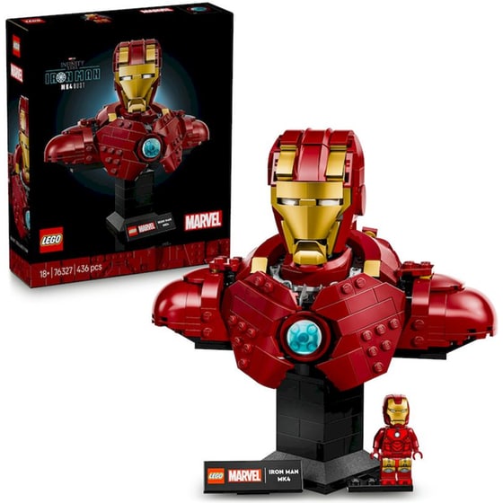 LEGO® ǀ Marvel Προτομή Άιρον Μαν MK4 (76327) image 6