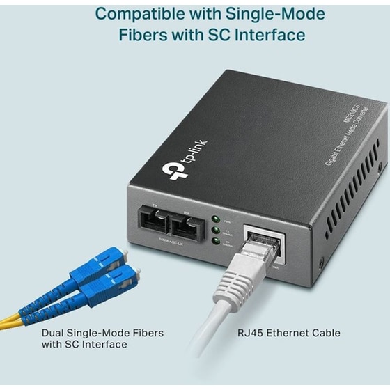 TP-Link MC210CS V5 Αντάπτορας Δικτύου Ενσύρματη Σύνδεση 1000Mbps image 5