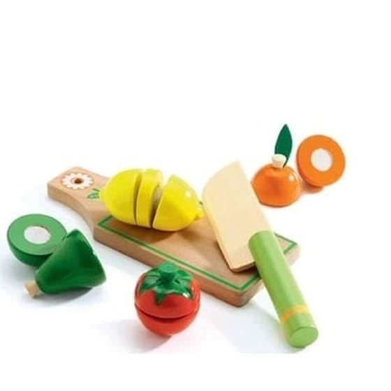 Djeco Σετ Λαχανικά Και Φρούτα   6τμχ    06526 image 0