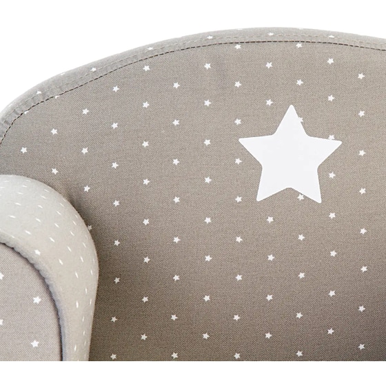 Παιδική Πολυθρόνα Atmosphera Taupe 126918b 49x35,2x44 cm - Γκρι image 2