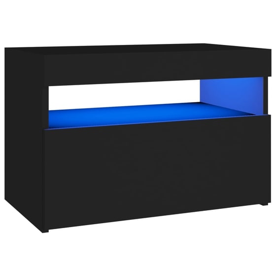 Έπιπλο Τηλεόρασης VidaXL από Μοριοσανίδα 60x35x40cm - Μαύρο image 0