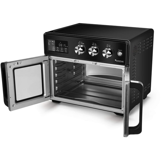 TURBOTRONIC airchef Pro TT-AFD32 32 Lt Μαύρο Ηλεκτρικό Φουρνάκι image 3
