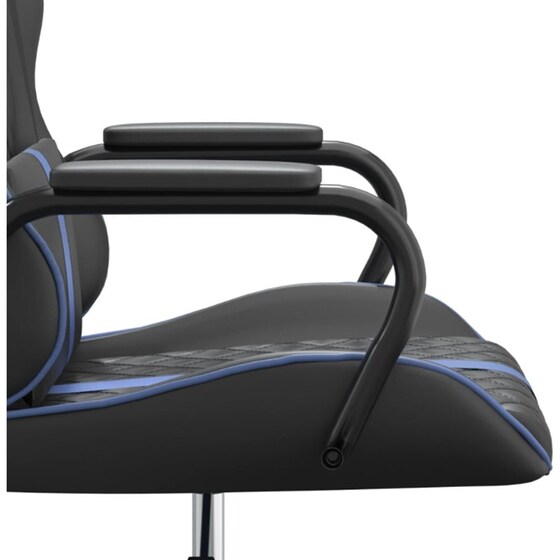 Καρέκλα Gaming VIDAXL 345557 από Τεχνητό Δέρμα - Μαύρο / Μπλε image 4