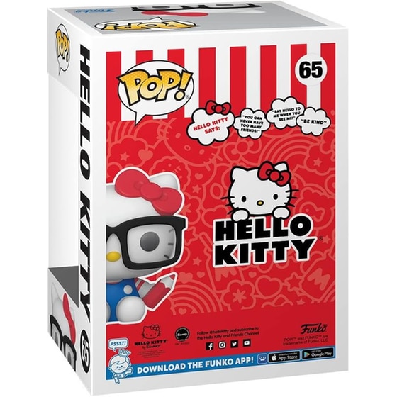 Funko Pop! Sanrio - Hello Kitty - Nerd Hello Kitty #65 image 2