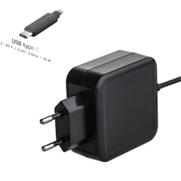 Φορτιστής Laptop Universal - Akyga Ak-nd-60 5-20V/2.25-3A 45W - Black