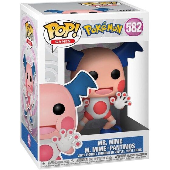 Funko Pop! Games - Pokemon - Mr. Mime #582 image 1