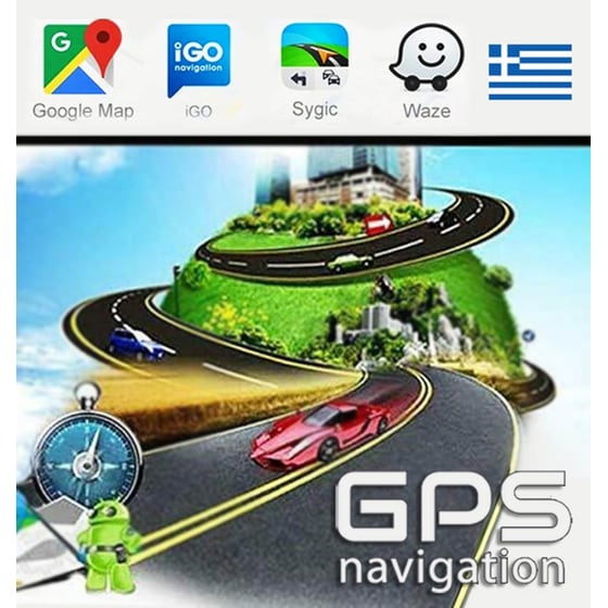 Ηχοσύστημα με Αναδιπλούμενη Οθόνη Αφής 7" 1-DIN Android GPS Wi-Fi Bluetooth 2GB/ 16GB FY-9902 - Μαύρο image 1