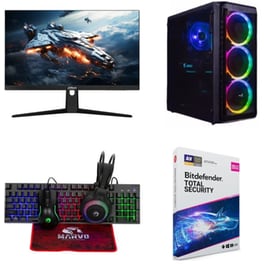 Bundle Desktop Vengeance (Ryzen 5-5600G/16GB/512GB SSD/Radeon Vega 7 Graphics/FreeDOS) + Dahua Gaming Monitor 27'' FHD IPS 180Hz 0.5ms + Σετ Gaming 4 in 1 CM416 + Antivirus Bitdefender