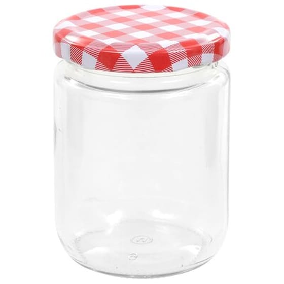 Βάζο Αποθήκευσης Τροφίμων Vidaxl Γυάλινο 230ml 48 Τμχ - Πολύχρωμο image 4