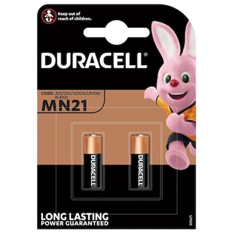 DURACELL Duracell Αλκαλική Μπαταρία Mn21 23A 12V 2τμχ