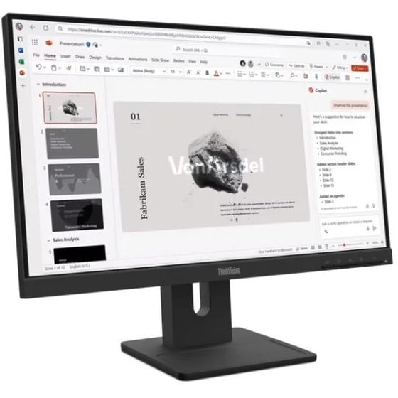 Lenovo ThinkVision E22-40 21.5'' IPS Flat 75 Hz 6ms image 2