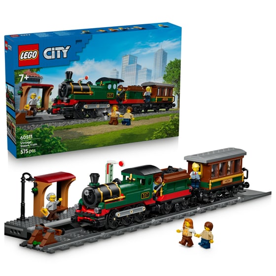 LEGO® City Vintage Steam Train (60511) image 6