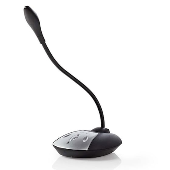 Nedis Micdu100 USB Μικρόφωνο - Μαύρο image 0