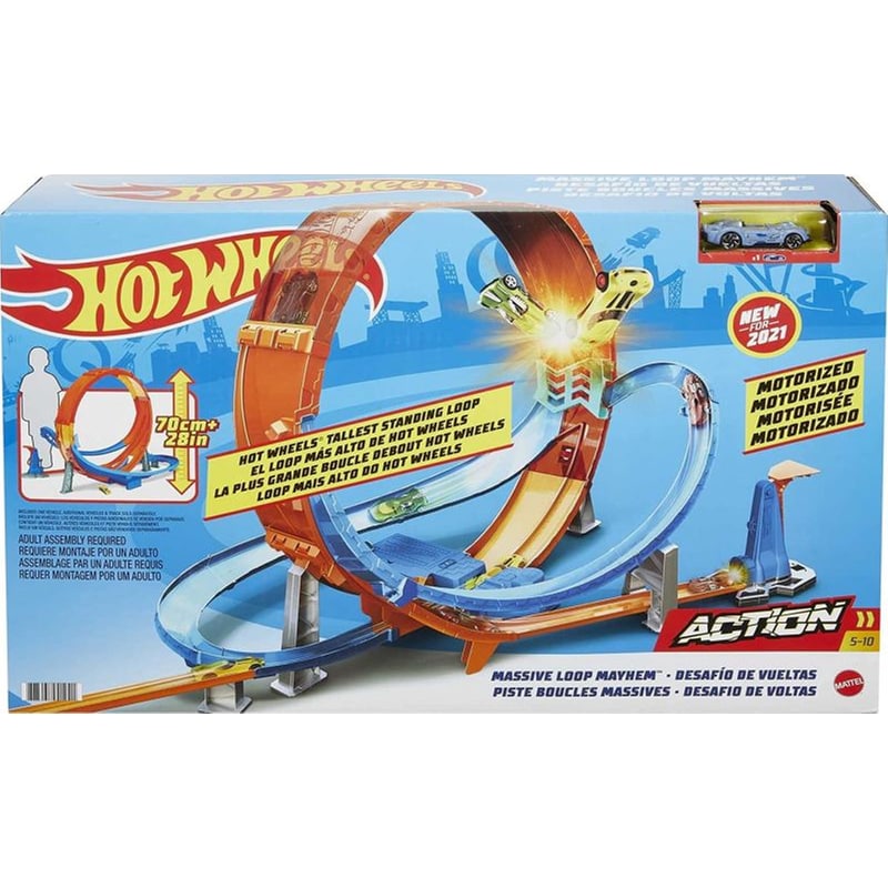 MATTEL Mattel Hot Wheels Action Πίστα Γιγάντιο Loop (GTV14)