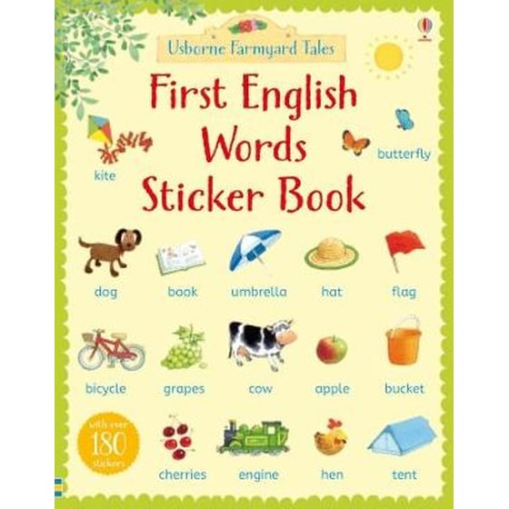 First English Words Sticker Book image 0