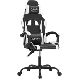 Καρέκλα Gaming VIDAXL 3143871 από Τεχνητό Δέρμα - Μαύρο