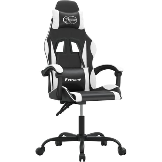 Καρέκλα Gaming VIDAXL 3143871 από Τεχνητό Δέρμα - Μαύρο image 0