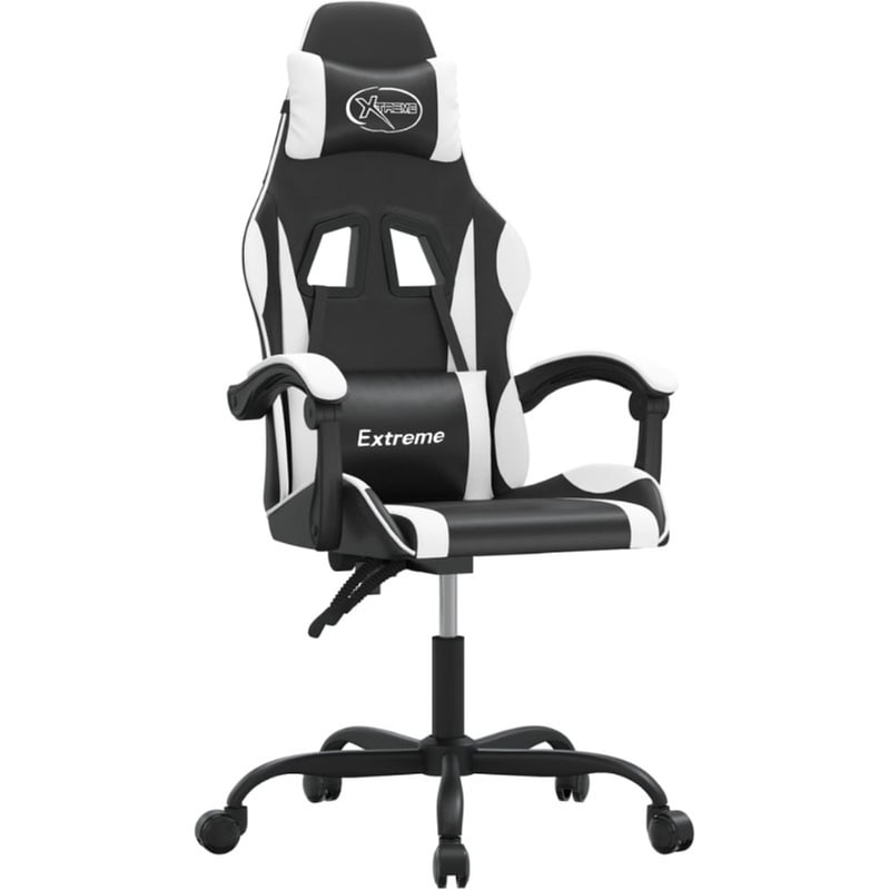 Καρέκλα Gaming VIDAXL 3143871 από Τεχνητό Δέρμα - Μαύρο