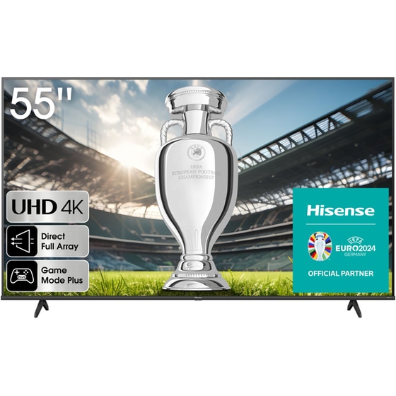 Hisense LED 55" 4K Smart Τηλεόραση 55A6K image 0