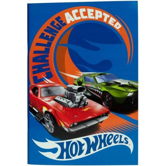 Τετράδιο Καρφίτσα GIM B5 Hot Wheels (1 Τεμάχιο) image 0
