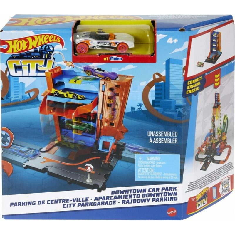 Mattel Hot Wheels City Πίστα Γκαράζ (HDR28)