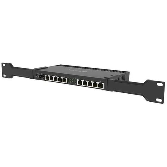Mikrotik RB4011IGS RM Ασύρματο Router Wi‑Fi με Θύρες Gigabit Ethernet Μαύρο image 5