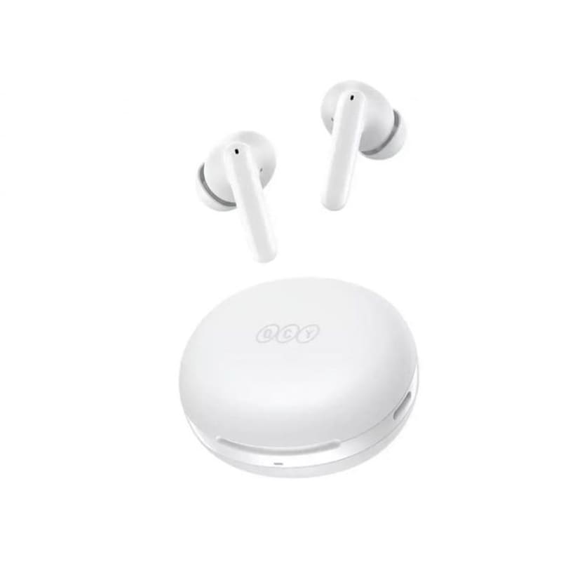 QCY Ακουστικά Bluetooth QCY T13 2 ANC - Λευκά