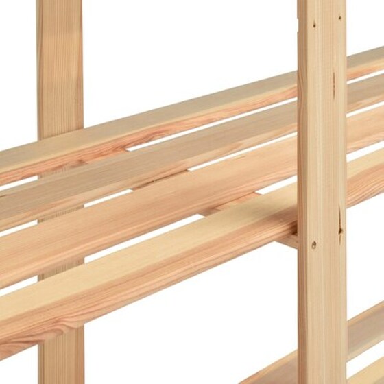 Vidaxl Ραφιέρα 5 Επιπέδων 500 Κ. 170 X 38 X 170 Εκ. Μασίφ Ξύλο Πεύκου image 5