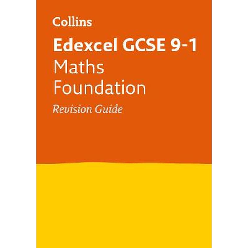 Edexcel GCSE 9-1 Maths Foundation Revision Guide