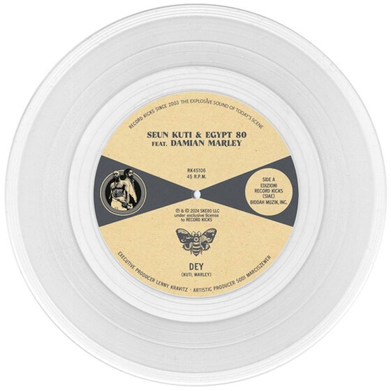 Dey / Dey (Instrumetal) (Clear LP 7") image 0