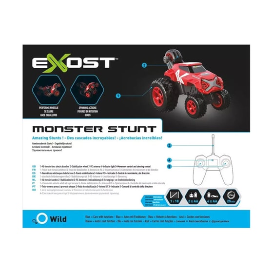 Exost Monster Stunt Τηλεκατευθυνόμενο Αυτοκίνητο - (7530-20241) image 6