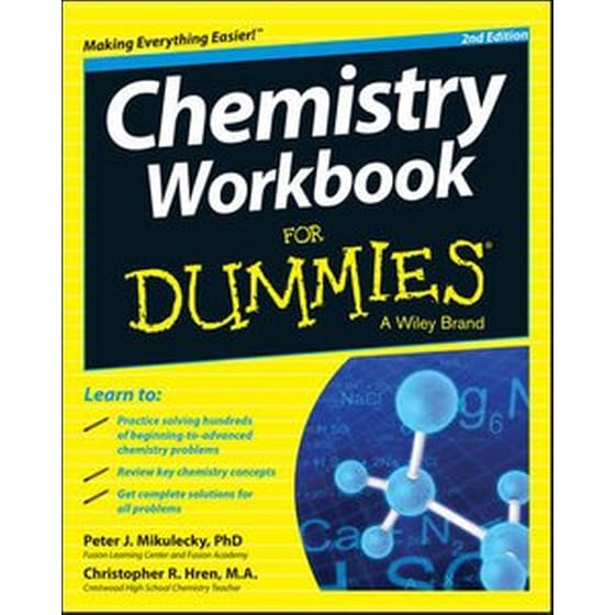 Chemistry Workbook For Dummies image 0