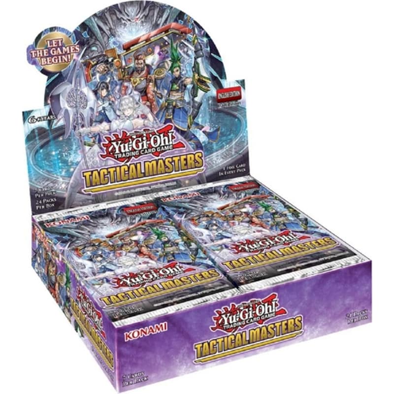 Yu-gi-oh! Tactical Masters Display 24 X Booster (7 Cards)