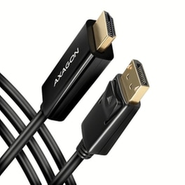 Καλώδιο HDMI Axagon DisplayPort male σε HDMI male 1.8m - Μαύρο