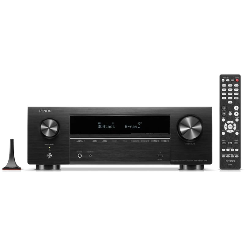 DENON Denon AVR-X1800H DAB Ραδιοενισχυτής - Μαύρο