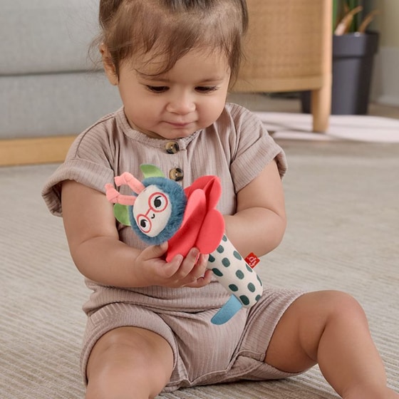 Fisher-Price Κουδουνίστρα Λουλουδάκι-Μελισσούλα (HYR56) image 2