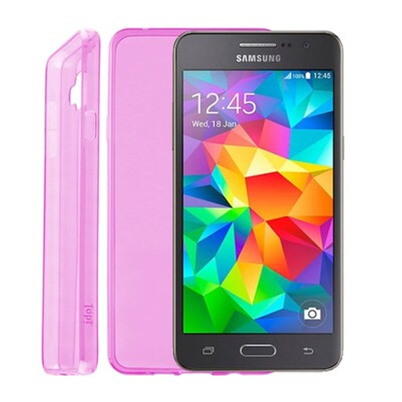 Θήκη Samsung Galaxy Grand Prime - Idol 1991 Ultra Thin TPU - Διάφανο Ροζ IDOL 1991