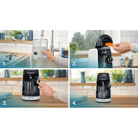 BOSCH TAS164E 1400 W 0.7 L Μηχανή Espresso image 7