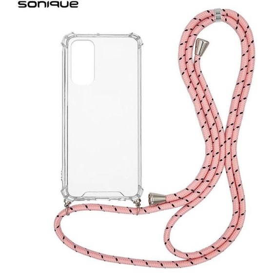 Θήκη Xiaomi Redmi Note 12 5G - Sonique Armor Clear Με Κορδόνι - Πράσινο image 0