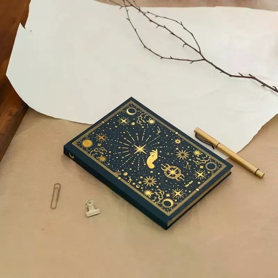 Σετ Δώρου Τετράδιο Astral Premium A5 με Στυλό 96 Φύλλων image 5