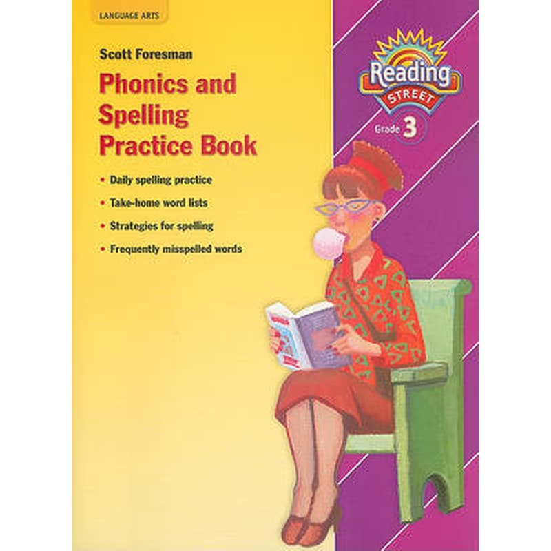 Phonics and Spelling Practice Book, Grade 3
