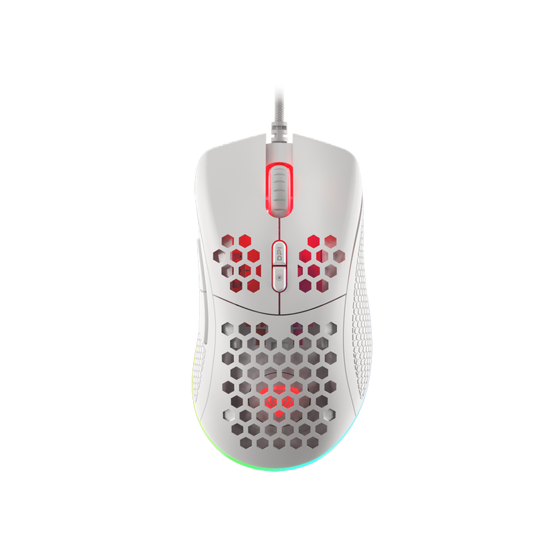 GENESIS Genesis Krypton 555 Gaming Ενσύρματο Ποντίκι - White