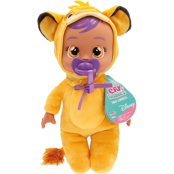 Cry Babies Κλαψουλίνια Αγαπουλίνια Tiny Cuddles Διαδραστική Κούκλα Disney Κλαίει με Αληθινά Δάκρυα 1 Τμχ - Τυχαία Επιλογή Σχεδίου image 4