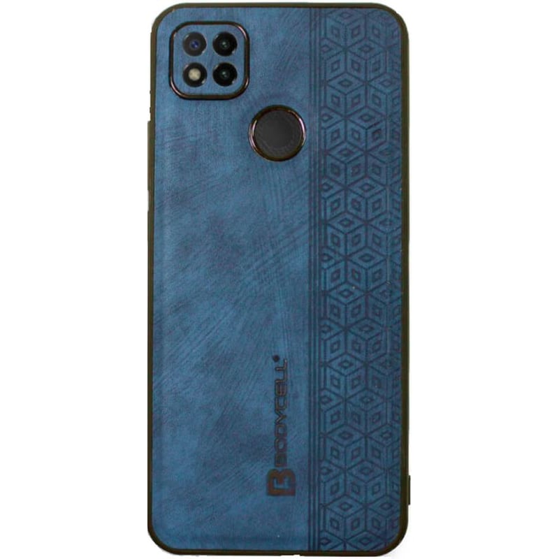 BODYCELL Θήκη Xiaomi Redmi 9C - Bodycell Pattern Leather - Blue