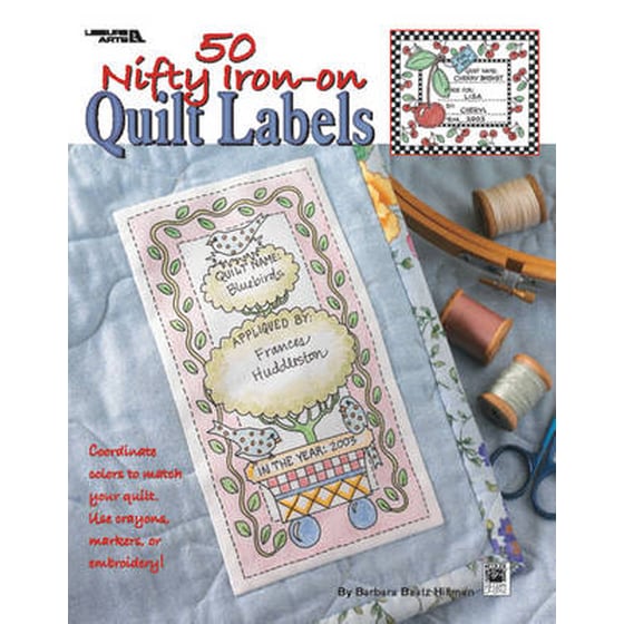 50 Nifty Iron-on Quilt Labels image 0