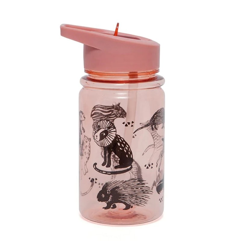 Παγούρι με Καλαμάκι Petit Monkey Desert Rose 400ml