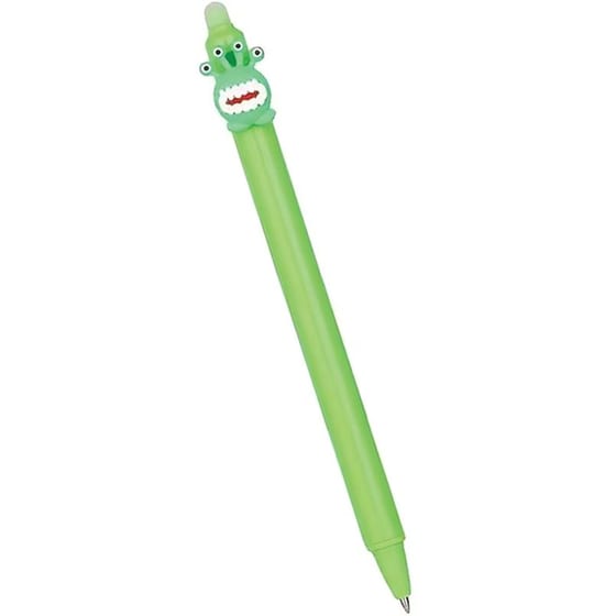 Στυλό Gel GIM Erasable Happy Life Green Monster image 0